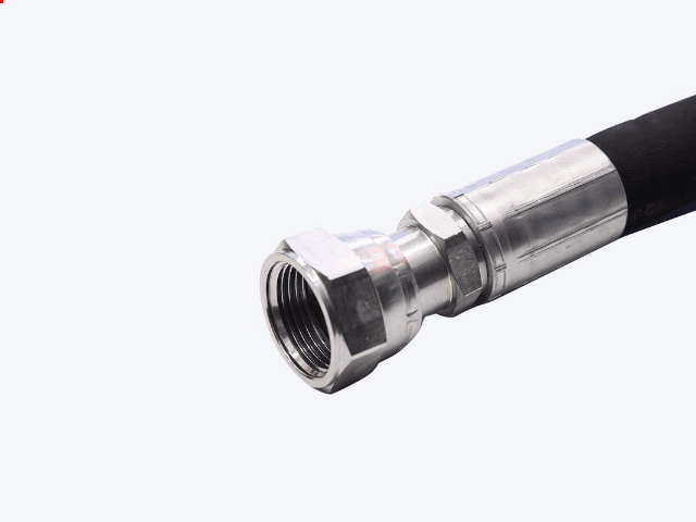 Mangueira Hidraúlica montada com Femea Giratória JIC